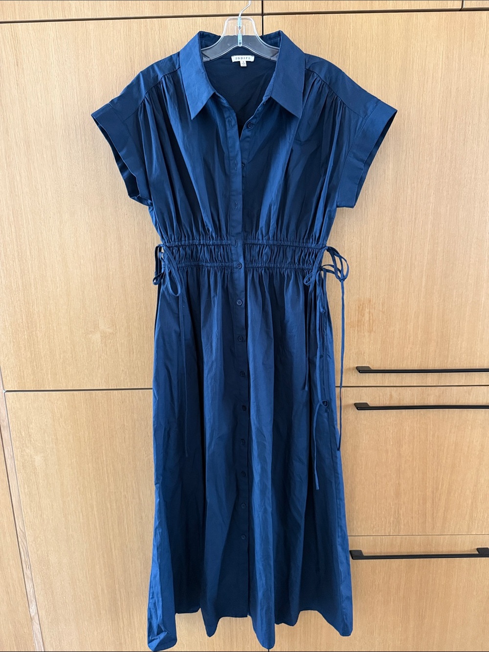 Jodifl Collard Navy Blue Dress women’s size Small - Picture 1 of 9